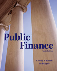 Public Finance Harvey Rosen 10th Edition - Test Bank