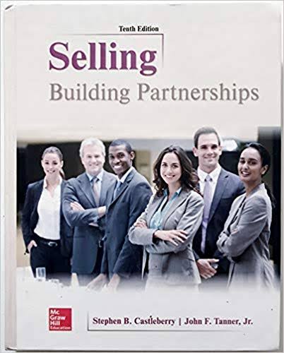 Selling Building Partnerships 10Th Edition By Stephen - Test Bank