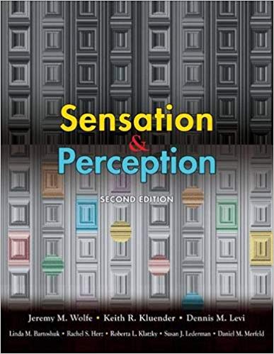 Sensation And Perception 2nd Edition By Jeremy M. Wolfe - Test Bank