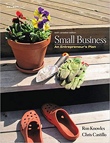 Small Business An Entrepreneurs Plan 6th Edition By Ron Knowles - Test Bank
