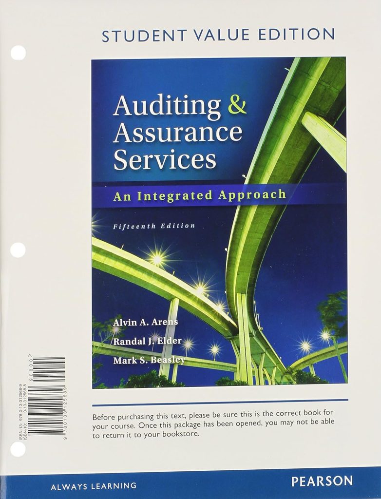 Solutions manual for Auditing & Assurance Services, 15th edition