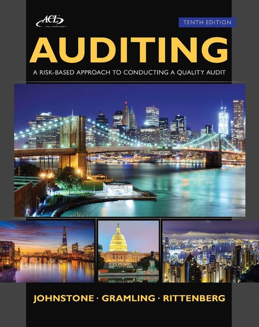 Test Bank For Auditing: A Risk Approach to Conducting a Quality Audit 10th Edition