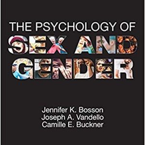 The Psychology Of Sex And Gender 1st Edition - Test Bank