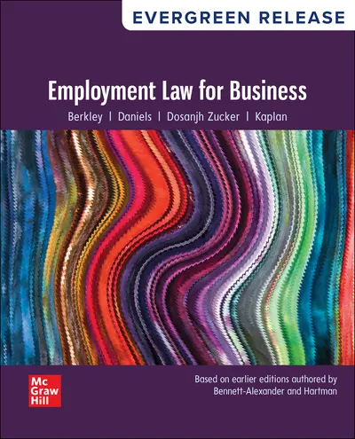 Test Bank For Employment Law for Business 2024 Release Kindle Edition