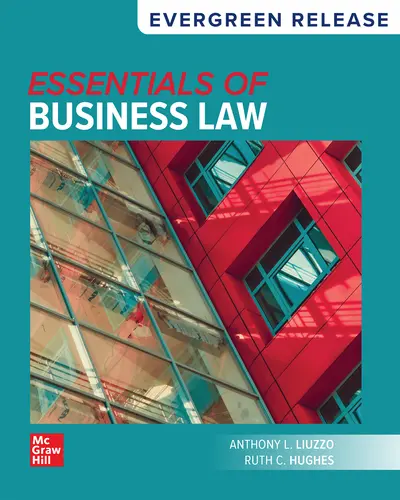 Test Bank For Essentials of Business Law 12th Edition by Anthony Liuzzo