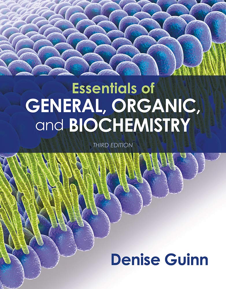 Test Bank For Essentials of General Organic and Biochemistry 3rd Edition