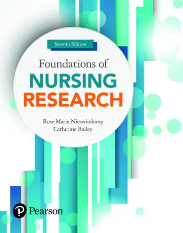 Test Bank for Foundations of Nursing Research 7th Edition