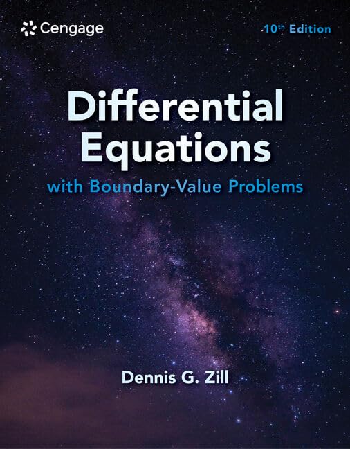 Differential Equations with Boundary-Value Problems 10th Edition