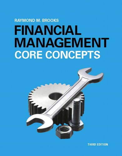 Test Bank For And Financial Management Core Concepts 3rd Edition By Raymond