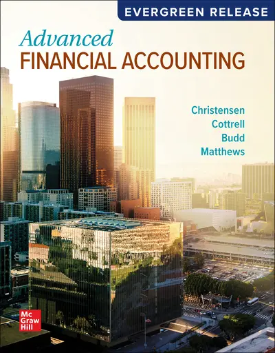 Test Bank For Advanced Financial Accounting by Theodore E. Christensen