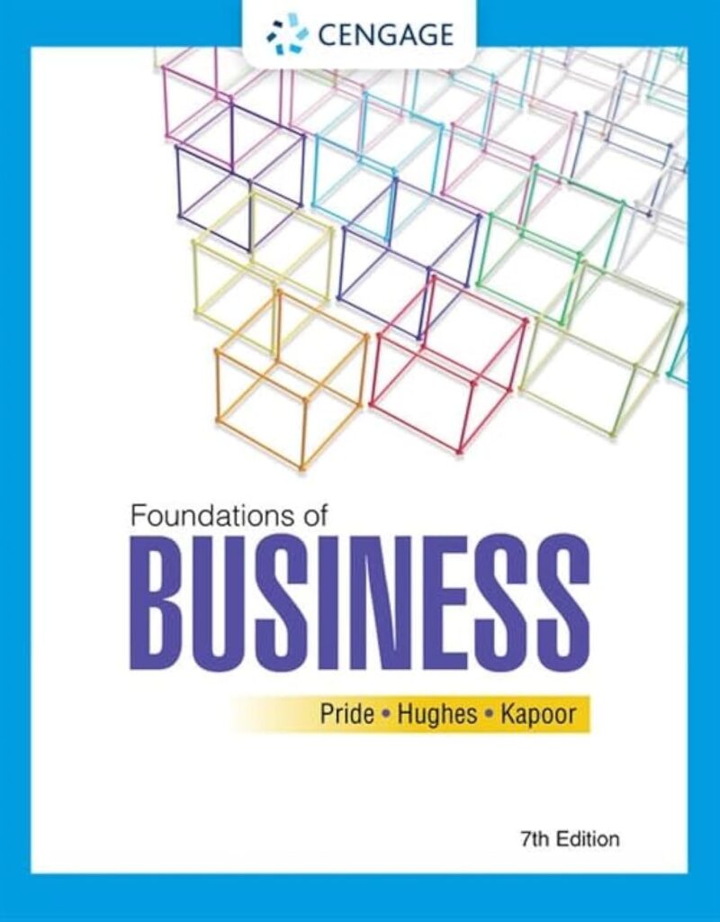 Solution Manual For Foundations of Business, 7th Edition